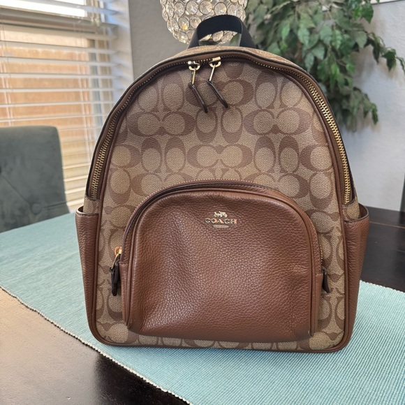 Coach Other - Coach Court Backpack in signature coated canvas